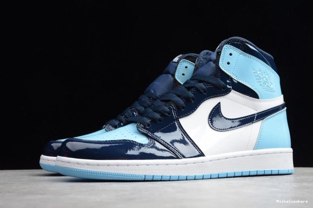 MaikeSneakers High Retro Patent Air OG CD0461-401 UNC 1 Jordan 0817